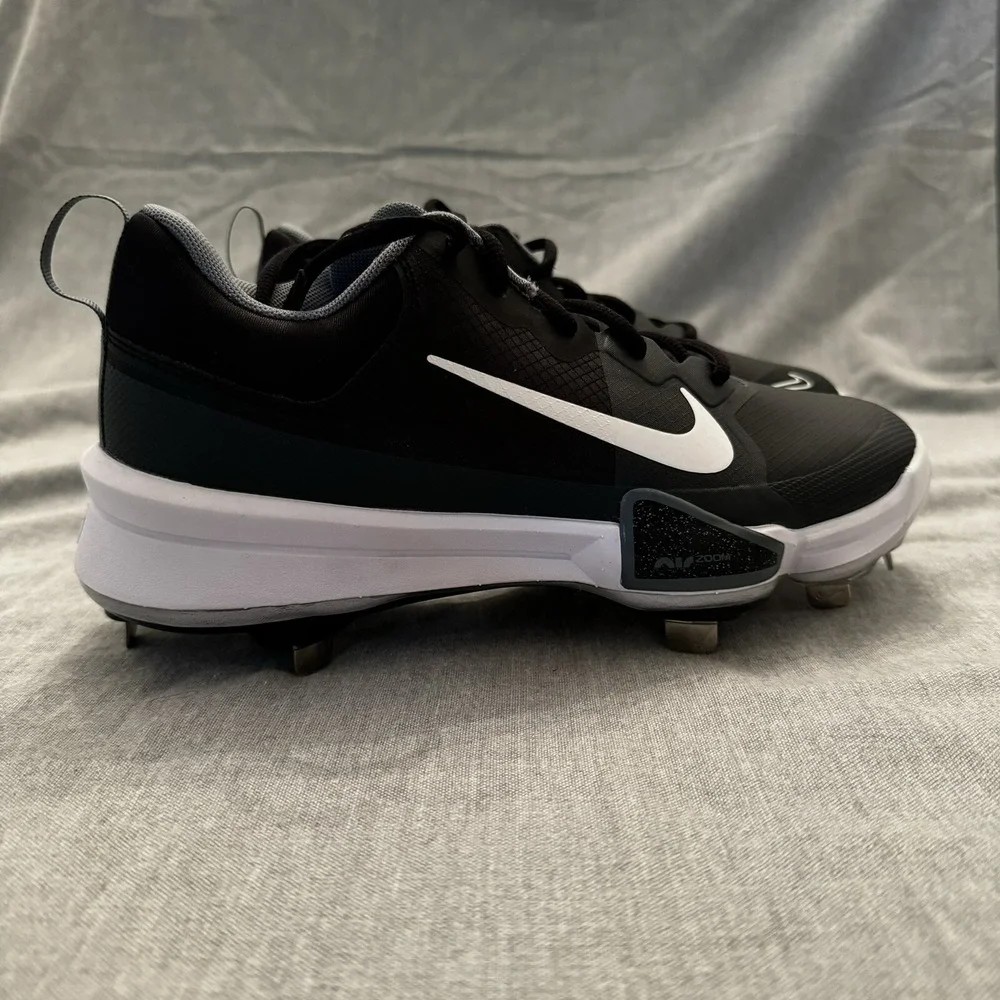 Nike Force Zoom Trout 9 Pro Men's Size‎ 7 Baseball Cleats Black Low FB2907-001